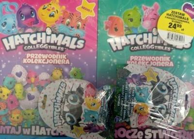 Okładka książki Zestaw Hatchimals. Przewodnik kolekcjonera 1-2