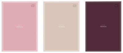 Opakowanie Zeszyt A4/96K kratka Mat Nude (5szt)