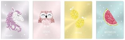 Zeszyt A5/16K kratka Metallic Shine (20szt). Wydawca: INTERDRUK. SmakLiter.pl Opakowanie Zeszyt A5/16K kratka Metallic Shine (20szt)