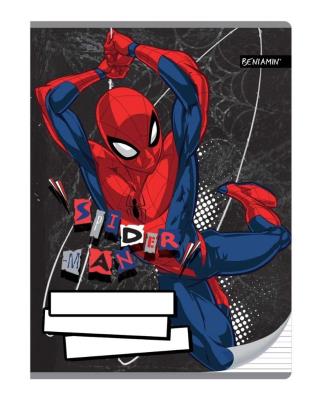 Opakowanie Zeszyt A5/16K linia potrójna Spider Man (20szt)