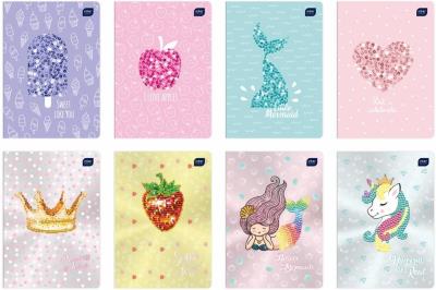 Opakowanie Zeszyt A5/32K kratka Shine Metallic (10szt)