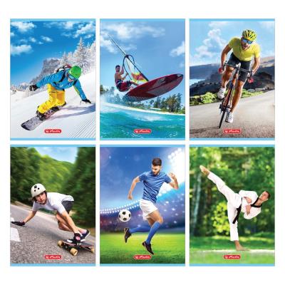 Opakowanie Zeszyt A5/32K linia podwójna Sport (10szt)