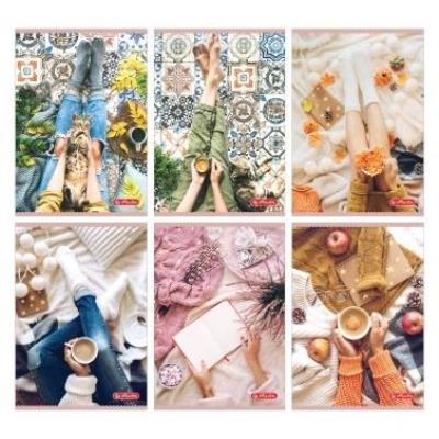 Opakowanie Zeszyt A5/80K kratka Flat Lay (5szt)