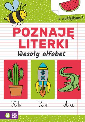 Okładka książki Akademia przedszkolaka. Poznaję literki. Wesoły alfabet