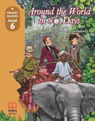 Okładka książki Around The World in 80 Days + CD-ROM