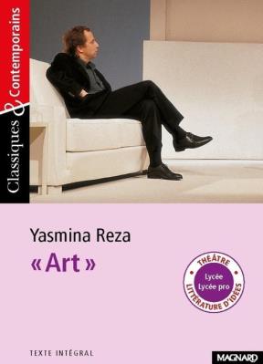 Art. Autor: Yasmina Reza. SmakLiter.pl Okładka książki Art