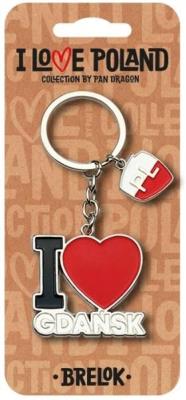 Opakowanie Brelok I love Poland Gdańsk ILP-BRE-B-GD-05