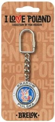 Opakowanie Brelok I love Poland Kraków ILP-BRE-C-KR-02