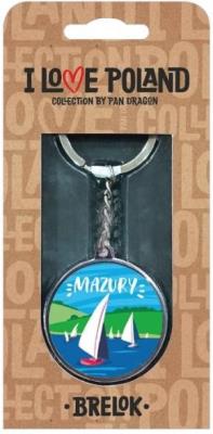 Opakowanie Brelok I love Poland Mazury ILP-BRE-A-MAZ-01