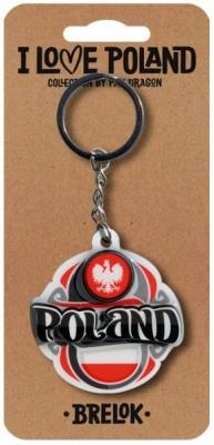 Opakowanie Brelok I love Poland Polska ILP-BRE-A-PL-01