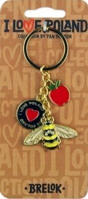 Opakowanie Brelok I love Poland Polska ILP-BRE-E-PL-11