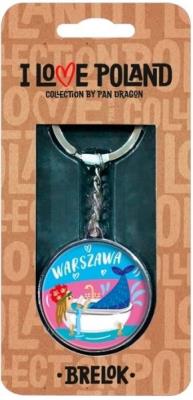 Opakowanie Brelok I love Poland Warszawa ILE-BRE-A-WAR-08