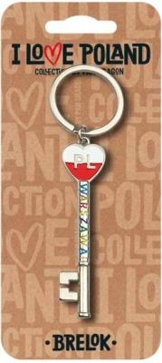 Opakowanie Brelok I love Poland Warszawa ILP-BRE-A-WAR-03
