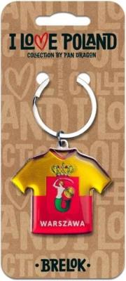 Opakowanie Brelok I love Poland Warszawa ILP-BRE-A-WAR-07
