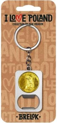 Opakowanie Brelok I love Poland Warszawa ILP-BRE-B-WAR-04