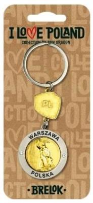 Opakowanie Brelok I love Poland Warszawa ILP-BRE-D-WAR-01