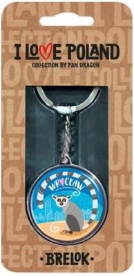 Opakowanie Brelok I love Poland Wrocław ILP-BRE-A-WR-08
