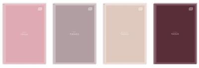 Opakowanie Brulion A5/64K kratka Mat Nude (5szt)