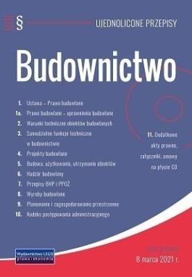 Okładka książki Budownictwo - ujednolicone przepisy