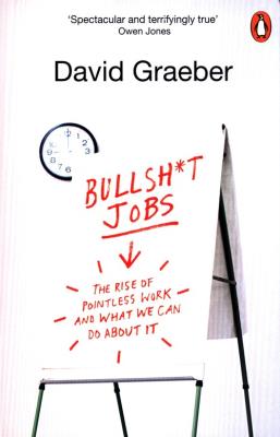 Bullshit Jobs. Autor: David Graeber. SmakLiter.pl Okładka książki Bullshit Jobs