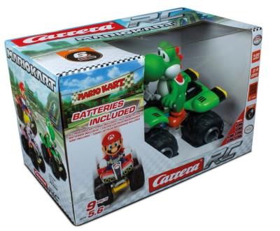 Opakowanie Carrera RC Mario Kart Yoshi Quad LiFePO 2,4GHz