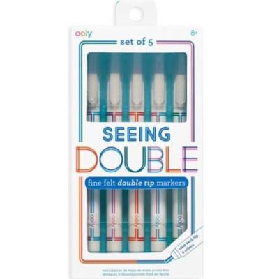 Opakowanie Cienkopisy podwójnie piszące Seeing Double 5szt