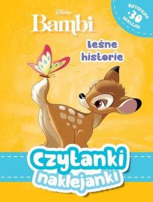 Okładka książki Czytanki naklejanki. Leśne historie. Disney Bambi