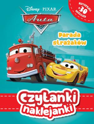 Okładka książki Czytanki naklejanki. Parada strażaków