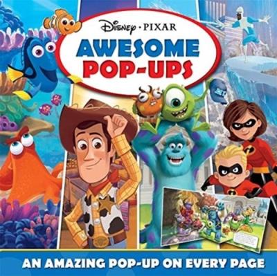 Disney Pixar Awesome Pop-ups. Wydawca: Bonnier Books Ltd. SmakLiter.pl Opakowanie Disney Pixar Awesome Pop-ups