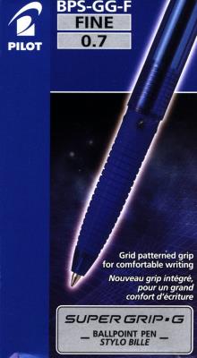 Długopis super grip G ze skuwką (12szt). Wydawca: Pilot. SmakLiter.pl Opakowanie Długopis super grip G ze skuwką (12szt)