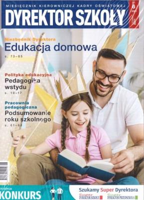 Okładka książki Dyrektor Szkoły 6/2021