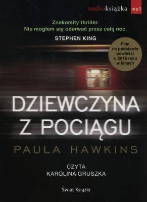 Okładka książki Dziewczyna z pociągu. Książka audio CD MP3 - Audiobook
