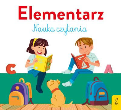 Elementarz Nauka czytania. Autor: Elżbieta Pietruczuk-Bogucka. SmakLiter.pl Okładka książki Elementarz Nauka czytania