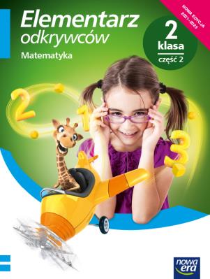 Okładka książki ELEMENTARZ ODKRYWCÓW klasa 2 część 2 Podręcznik matematyczny Edycja 2021-2023