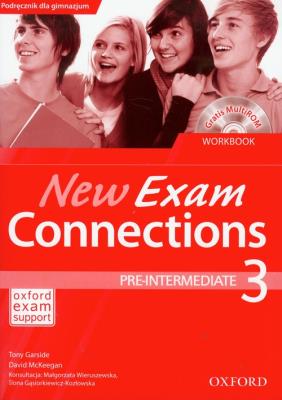 Okładka książki Exam Connections New 3 Pre-Intermediate WB OXFORD