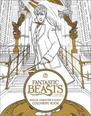 Opakowanie Fantastic Beasts and Where to Find Them: Magical Characters and Places Colouring Book