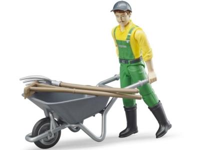 Opakowanie Figurka pracownika konserwacji zieleni