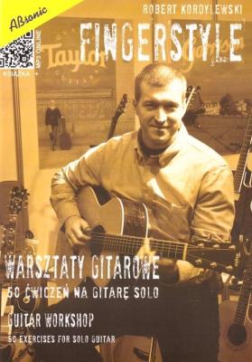 Fingerstyle - warsztaty gitarowe 50 ćw...+ MP3. Autor: Kordylewski Robert. SmakLiter.pl Okładka książki Fingerstyle - warsztaty gitarowe 50 ćw...+ MP3