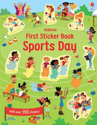 Okładka książki First Sticker Book Sports Day