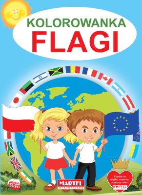 Okładka książki Flagi. Kolorowanka