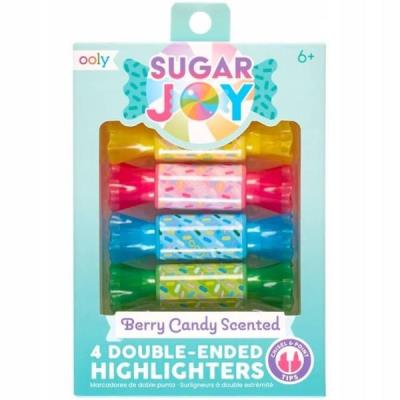 Opakowanie Flamastry pachnące dwie końcówki Cukierki 4 kolory