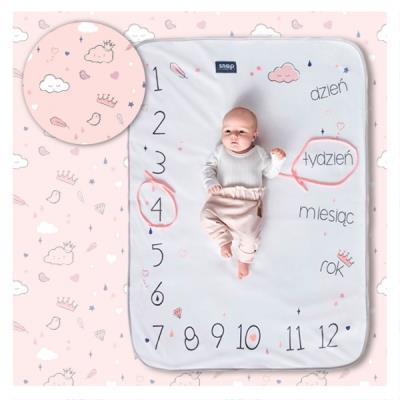 Opakowanie Foto-kocyk dusty pink