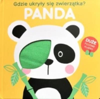 Gdzie ukryły się zwierzątka - Panda. Autor:   Praca zbiorowa. SmakLiter.pl Okładka książki Gdzie ukryły się zwierzątka - Panda