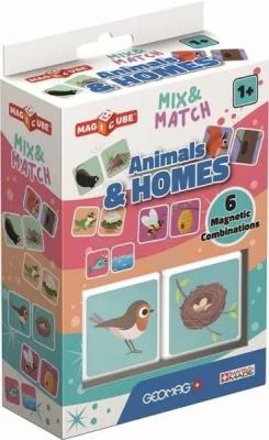 Opakowanie Geomag Magicube Animals & Home Mix & Match 2 el.