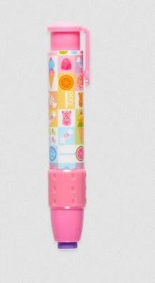 Opakowanie Gumka Mechaniczna Cukierek jasnoróżowy