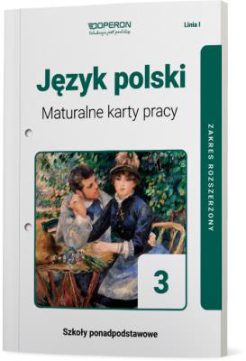 Język Polski Maturalne Karty Pracy 3 Liceum I Technikum Zakres Rozszerzony Linia I. Autor: Urszula Jagiełło, Steblecka-Jankowska Magdalena, Renata Janicka-Szyszko. SmakLiter.pl Okładka książki Język Polski Maturalne Karty Pracy 3 Liceum I Technikum Zakres Rozszerzony Linia I