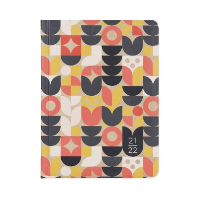 Opakowanie Kalendarz 2021/2022 18-MC tygodniowy Kraft kwiaty