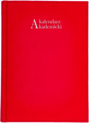 Okładka książki Kalendarz 2021/2022 akademicki A5 tygodniowy VIVELLA czerwony