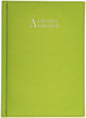Okładka książki Kalendarz 2021/2022 akademicki A5 tygodniowy VIVELLA seledyn