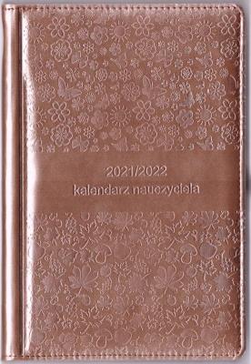 Okładka książki Kalendarz nauczyciela 2021/2022 brąz WYPIÓR
